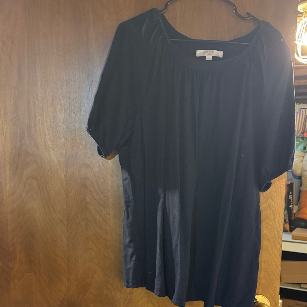 Loft Women's Dark Blue Blouse